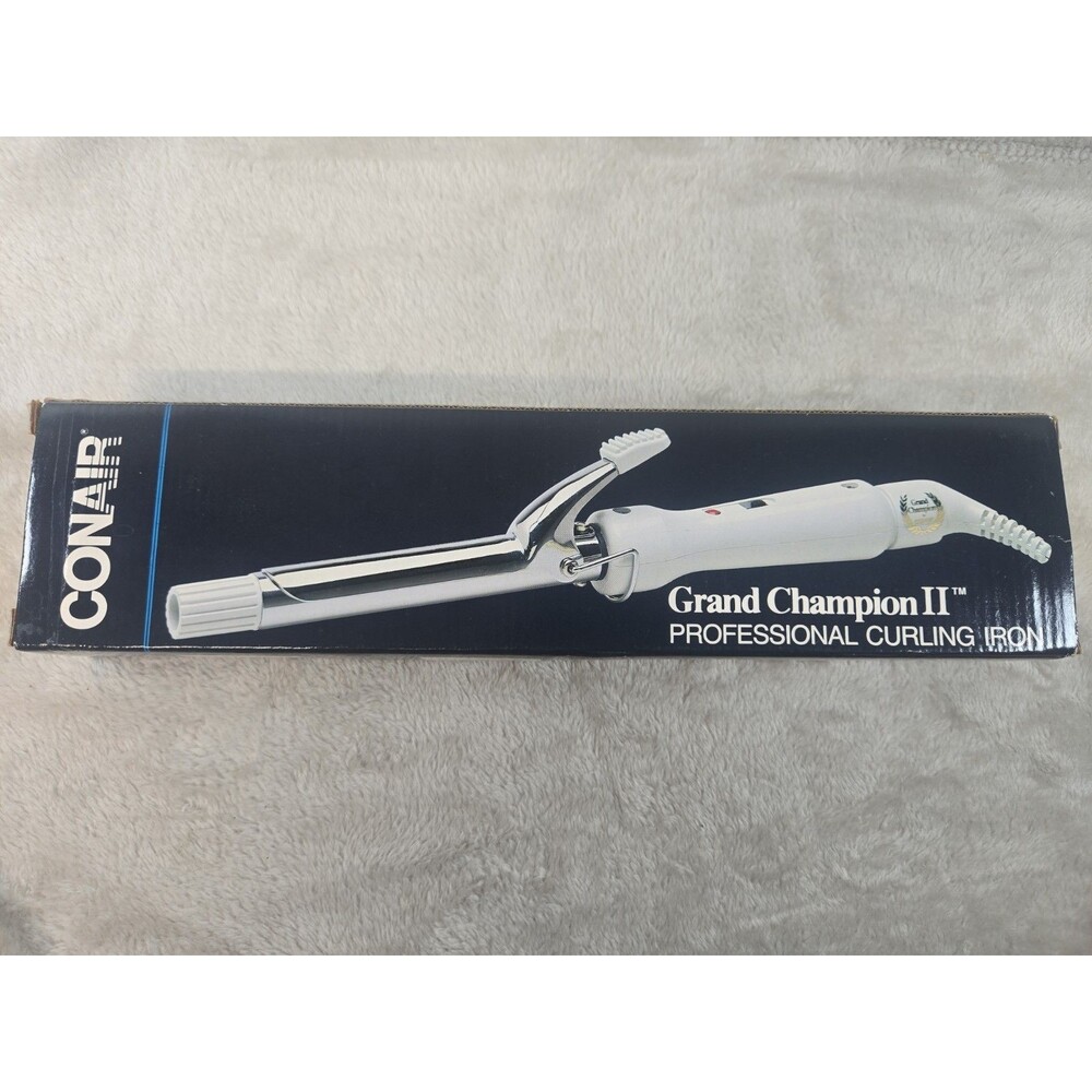 Conair Grand Champion II 3/4" Curling Iron #GCIMS275 Vtg 1988 NEW